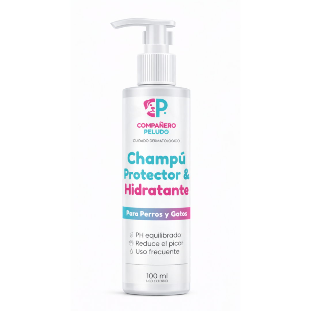 Champú Protector & Hidratante 100ml – Compañero Peludo