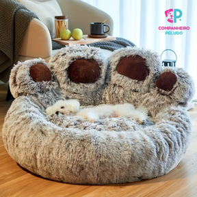 Cama Suave Tipo Nube En Forma De Patita